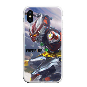 Чехол для iPhone XS Max матовый с принтом Вуконг Free fire в городе Новоалтайск, Силикон | Область печати: задняя сторона чехла, без боковых панелей | ff | free fire | game | gamer | garena | pro gamer | video game | vukong | wukong | вуконг | герена | игра | фри фаер | фф