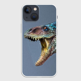 Чехол для iPhone 13 mini с принтом Хищный динозавр | Dino (Z) в городе Новоалтайск,  |  | dino | dinosauria | дино | динозавр | парк юрского | хищный динозавр | чудовище | юрский период | ящер | ящерица