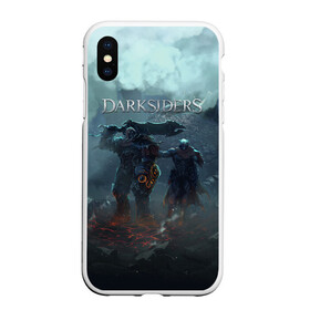 Чехол для iPhone XS Max матовый с принтом Darksiders | Гнев Войны (Z) в городе Новоалтайск, Силикон | Область печати: задняя сторона чехла, без боковых панелей | azrael | darksiders | darksiders 2 | darksiders 3 | griever | silitha | tiamat | ulthane | vulgrim | wrath of war | всадник апокалипсиса | гнев войны | обугленный совет | руина | ультэйн | чёрный молот