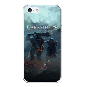 Чехол для iPhone 5/5S матовый с принтом Darksiders | Гнев Войны (Z) в городе Новоалтайск, Силикон | Область печати: задняя сторона чехла, без боковых панелей | Тематика изображения на принте: azrael | darksiders | darksiders 2 | darksiders 3 | griever | silitha | tiamat | ulthane | vulgrim | wrath of war | всадник апокалипсиса | гнев войны | обугленный совет | руина | ультэйн | чёрный молот