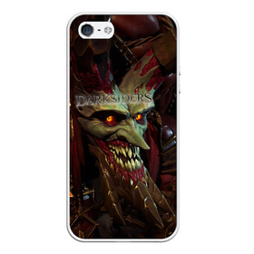 Чехол для iPhone 5/5S матовый с принтом Darksiders | Гнев Войны (Z) в городе Новоалтайск, Силикон | Область печати: задняя сторона чехла, без боковых панелей | Тематика изображения на принте: azrael | darksiders | darksiders 2 | darksiders 3 | griever | silitha | tiamat | ulthane | vulgrim | wrath of war | всадник апокалипсиса | гнев войны | обугленный совет | руина | ультэйн | чёрный молот