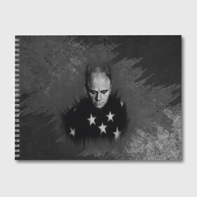 Альбом для рисования с принтом Keith Charles Flint | Кит Флинт (Z) в городе Новоалтайск, 100% бумага
 | матовая бумага, плотность 200 мг. | Тематика изображения на принте: keith charles flint | prodigy | the prodigy | альтернативный дэнс | бигбит | брейкбит | кит флинт | лиам хоулетт | продиги | продиджи | продиди | техно | электроник рок | электропанк