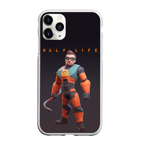 Чехол для iPhone 11 Pro матовый с принтом FREEMAN | ФРИМАН | HALF LIFE (Z) в городе Новоалтайск, Силикон |  | Тематика изображения на принте: aperture laboratories | black mesa | gordon freeman | half life | half life 3 | valve | блэк меса | вэлв | гордон фриман | халф лайф