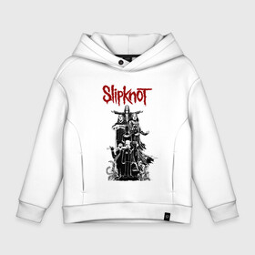 Детское худи Oversize хлопок с принтом SLIPKNOT | СЛИПКНОТ (Z) в городе Новоалтайск, френч-терри — 70% хлопок, 30% полиэстер. Мягкий теплый начес внутри —100% хлопок | боковые карманы, эластичные манжеты и нижняя кромка, капюшон на магнитной кнопке | rock | slipknot | алессандро вентурелла | джей вайнберг | джеймс рут | кори тейлор | крэйг джонс | мик томсон | петля | рок | сид уилсон | скользящий узел | слипкнот | тяжелый рок | удавка | шон крэхан