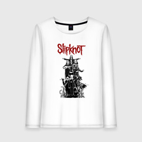 Женский лонгслив хлопок с принтом SLIPKNOT | СЛИПКНОТ (Z) в городе Новоалтайск, 100% хлопок |  | rock | slipknot | алессандро вентурелла | джей вайнберг | джеймс рут | кори тейлор | крэйг джонс | мик томсон | петля | рок | сид уилсон | скользящий узел | слипкнот | тяжелый рок | удавка | шон крэхан