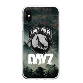 Чехол для iPhone XS Max матовый с принтом LONE VOLKI | DAYZ (Z) в городе Новоалтайск, Силикон | Область печати: задняя сторона чехла, без боковых панелей | Тематика изображения на принте: apocalypse | arma 2 | dayz | game | survival horror | zombie | апокалипсис | арма | арма 2 | дейзи | зомби | зомби апокалипсисом | игра | мертвецы | симулятор выживания | ходячик мертвецы