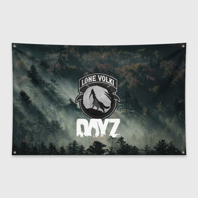 Флаг-баннер с принтом LONE VOLKI | DAYZ (Z) в городе Новоалтайск, 100% полиэстер | размер 67 х 109 см, плотность ткани — 95 г/м2; по краям флага есть четыре люверса для крепления | apocalypse | arma 2 | dayz | game | survival horror | zombie | апокалипсис | арма | арма 2 | дейзи | зомби | зомби апокалипсисом | игра | мертвецы | симулятор выживания | ходячик мертвецы