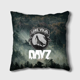 Подушка 3D с принтом LONE VOLKI | DAYZ (Z) в городе Новоалтайск, наволочка – 100% полиэстер, наполнитель – холлофайбер (легкий наполнитель, не вызывает аллергию). | состоит из подушки и наволочки. Наволочка на молнии, легко снимается для стирки | apocalypse | arma 2 | dayz | game | survival horror | zombie | апокалипсис | арма | арма 2 | дейзи | зомби | зомби апокалипсисом | игра | мертвецы | симулятор выживания | ходячик мертвецы