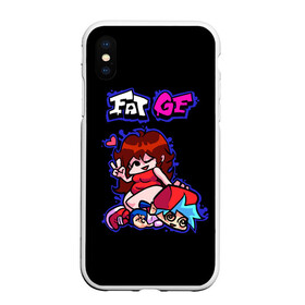 Чехол для iPhone XS Max матовый с принтом Boyfriend and Girlfriend - FNF в городе Новоалтайск, Силикон | Область печати: задняя сторона чехла, без боковых панелей | boyfriend | fnf | friday night funkin | girlfriend | бойфренд | герлфренд | девушка | игра | парень | фрайдей найт функин | фридау найт фанкин | фридей найт фанкин | фридэй фанкин