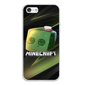 Чехол для iPhone 5/5S матовый с принтом MINECRAFT | МАЙНКРАФТ (Z) в городе Новоалтайск, Силикон | Область печати: задняя сторона чехла, без боковых панелей | block | creeper | cube | minecraft | minecraft nature | minecraft skin | minectaft skins | mobs | pixel | tnt | underground | блок | геометрия | крафт | крипер | кубики | майнкрафт | пиксели | тнт