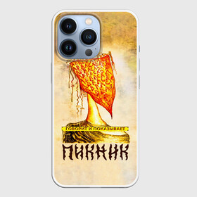 Чехол для iPhone 13 Pro с принтом ГОВОРИТ и ПОКАЗЫВАЕТ   ПИКНИК в городе Новоалтайск,  |  | Тематика изображения на принте: edmund shklyarsky | picnic | rock and roll | rock band | russian | альбом | арт | блюз | джаз | инди | леонид кирнос | марат корчемный | новая волна | пикник | рок группа | рок н ролл | российская | русский | станислав шклярский