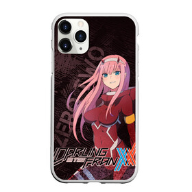 Чехол для iPhone 11 Pro матовый с принтом Zero Two Любимый во Франксе в городе Новоалтайск, Силикон |  | darling | darling in the franxx | zero two | вайфу | зеро ту | код 002 | любимый во франксе | франкс
