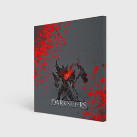 Холст квадратный с принтом Darksiders | Гнев Войны (Z) в городе Новоалтайск, 100% ПВХ |  | azrael | darksiders | darksiders 2 | darksiders 3 | griever | silitha | tiamat | ulthane | vulgrim | wrath of war | всадник апокалипсиса | гнев войны | обугленный совет | руина | ультэйн | чёрный молот