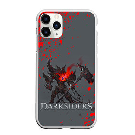 Чехол для iPhone 11 Pro Max матовый с принтом Darksiders | Гнев Войны (Z) в городе Новоалтайск, Силикон |  | azrael | darksiders | darksiders 2 | darksiders 3 | griever | silitha | tiamat | ulthane | vulgrim | wrath of war | всадник апокалипсиса | гнев войны | обугленный совет | руина | ультэйн | чёрный молот