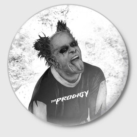 Значок с принтом THE PRODIGY | ПРОДИДЖИ (Z) в городе Новоалтайск,  металл | круглая форма, металлическая застежка в виде булавки | keith charles flint | prodigy | the prodigy | альтернативный дэнс | бигбит | брейкбит | кит флинт | лиам хоулетт | максим реалити | продиги | продиджи | продиди | техно | электроник рок | электропанк