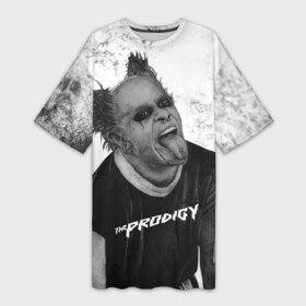 Платье-футболка 3D с принтом THE PRODIGY | ПРОДИДЖИ (Z) в городе Новоалтайск,  |  | keith charles flint | prodigy | the prodigy | альтернативный дэнс | бигбит | брейкбит | кит флинт | лиам хоулетт | максим реалити | продиги | продиджи | продиди | техно | электроник рок | электропанк