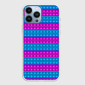 Чехол для iPhone 13 Pro Max с принтом АНТИСТРЕСС POP it | ПОП ИТ в городе Новоалтайск,  |  | pop it | popit | антистресс | игрушка | поп ит | попит | пузырчатая плёнка | пупырка | симпл димпл