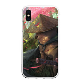 Чехол для iPhone XS Max матовый с принтом Собака Самурай плачет мем в городе Новоалтайск, Силикон | Область печати: задняя сторона чехла, без боковых панелей | dog | doge | mem | samurai | дог | самурай | сиба ину | собакен | собачка | шиба ину