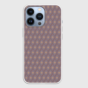 Чехол для iPhone 13 Pro с принтом Тонкие ромбы в городе Новоалтайск,  |  | линии | орнамент | паттерн | ромб | узор