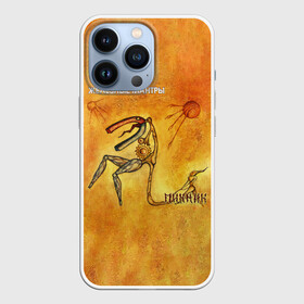 Чехол для iPhone 13 Pro с принтом ЖЕЛЕЗНЫЕ МАНТРЫ Пикник в городе Новоалтайск,  |  | Тематика изображения на принте: edmund shklyarsky | picnic | rock and roll | rock band | russian | альбом | арт | блюз | джаз | инди | леонид кирнос | марат корчемный | новая волна | пикник | рок группа | рок н ролл | российская | русский | станислав шклярский