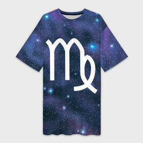 Платье-футболка 3D с принтом Дева   Virgo, Знак зодиака в городе Новоалтайск,  |  | deva | horoscope | virgo | zodiac | zodiac sign | zodiac дева | гороскоп | дева | дева знак зодиака | дева зодиак | знак зодиака дева | зодиак | зодиак дева | подарок | созвездие