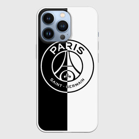 Чехол для iPhone 13 Pro с принтом ФК ПСЖ   PSG BLACK  WHITE в городе Новоалтайск,  |  | Тематика изображения на принте: paris saint germain | psg | saint | sport | париж | псг | спорт | футбол