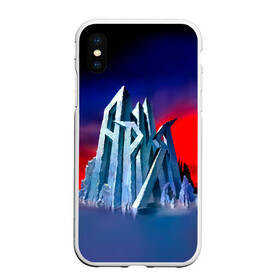 Чехол для iPhone XS Max матовый с принтом Ария - Мания величия в городе Новоалтайск, Силикон | Область печати: задняя сторона чехла, без боковых панелей | Тематика изображения на принте: aria | arthur berkut | heavy metal | mikhail zhitnyakov | rock group | valery kipelov | ария | артур беркут | валерий кипелов | виталий дубинин | владимир холстинин | кипелов | маврин | максим удалов | мастер | михаил житняков