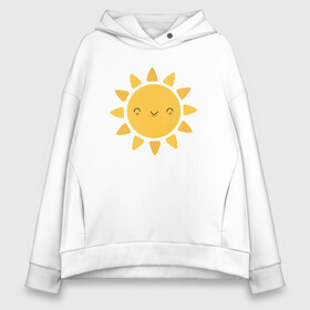 Женское худи Oversize хлопок с принтом Smiling Sun в городе Новоалтайск, френч-терри — 70% хлопок, 30% полиэстер. Мягкий теплый начес внутри —100% хлопок | боковые карманы, эластичные манжеты и нижняя кромка, капюшон на магнитной кнопке | mars | moon | nasa | summer | астероид | астронавт | астрономия | вселенная | гагарин | галактика | земля | илон маск | комета | космонавт | космос | лето | луна | марс | наса | небо | нло | планета | ракета | сатурн