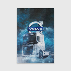 Обложка для паспорта матовая кожа с принтом Volvo truck в городе Новоалтайск, натуральная матовая кожа | размер 19,3 х 13,7 см; прозрачные пластиковые крепления | truck | trucks | volvo | volvo truck | volvo грузовик | вольво | вольво грузовик | грузовик | грузовики | дальнобои | дальнобой | дальнобойщик | фура | фуры