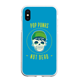 Чехол для iPhone XS Max матовый с принтом Pop punk fan в городе Новоалтайск, Силикон | Область печати: задняя сторона чехла, без боковых панелей | alternative | music | pop punk | punk | punks not dead | rock | альтернатива | музыка | панк | панки не умерают | панкс нот дэд | поп панк | рок