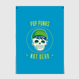 Постер с принтом Pop punk fan в городе Новоалтайск, 100% бумага
 | бумага, плотность 150 мг. Матовая, но за счет высокого коэффициента гладкости имеет небольшой блеск и дает на свету блики, но в отличии от глянцевой бумаги не покрыта лаком | alternative | music | pop punk | punk | punks not dead | rock | альтернатива | музыка | панк | панки не умерают | панкс нот дэд | поп панк | рок