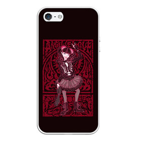 Чехол для iPhone 5/5S матовый с принтом Baby metal fan в городе Новоалтайск, Силикон | Область печати: задняя сторона чехла, без боковых панелей | Тематика изображения на принте: alternative | baby metal | babymetal | metall | music | rock | альтернатива | каваий метал | металл | музыка | рок