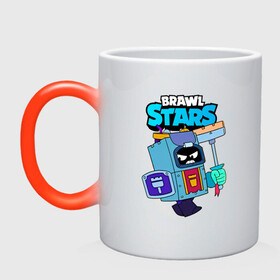 Кружка хамелеон с принтом Злой Ash Brawl Stars Эш в городе Новоалтайск, керамика | меняет цвет при нагревании, емкость 330 мл | Тематика изображения на принте: ash | brawl | brawl stars | brawlstars | brawl_stars | аш | бравл | бравлстарс | эш