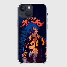 Чехол для iPhone 13 mini с принтом Камина Гуррен Лаганн в городе Новоалтайск,  |  | gurren lagann | kamina | tengen toppa gurren lagann | гуррен | гуррен лаганн | камина дзиха | лаганн
