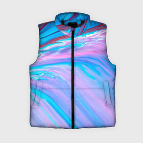 Женский жилет утепленный 3D с принтом Абстрактный прилив в городе Новоалтайск,  |  | абстрация | арт | вода | живопись | искусство