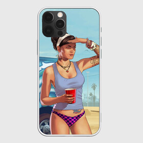 Чехол для iPhone 12 Pro Max с принтом girl with coffee в городе Новоалтайск, Силикон |  | art | beach | car | game | grand theft auto v | gta 5 | gta online | sand | sky | арт | гта 5 | гта онлайн | игра | машина | небо | песок | пляж