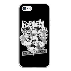 Чехол для iPhone 5/5S матовый с принтом Baby Metal Negative в городе Новоалтайск, Силикон | Область печати: задняя сторона чехла, без боковых панелей | Тематика изображения на принте: alternative | baby metal | babymetal | metall | music | rock | альтернатива | каваий метал | металл | моа кикути | музыка | рок | судзука накамото | юи мидзуно
