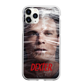 Чехол для iPhone 11 Pro Max матовый с принтом Декстер Морган в пленке в городе Новоалтайск, Силикон |  | butcher | dexter morgan | killer | maniac | michael c. hall | showtime | декстер морган | книги | майкл с. холл | мясник | новая кровь | сериалы | темный попутчик
