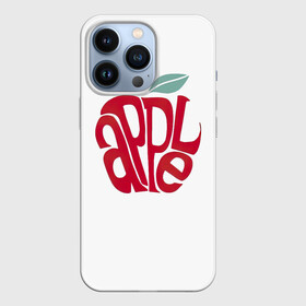 Чехол для iPhone 13 Pro с принтом Красное яблочко в городе Новоалтайск,  |  | apple | red apple | красное яблоко | фруктовое | фруктовый | фрукты | яблоко | яблони | яблоня