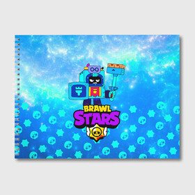 Альбом для рисования с принтом Эш / Ash Brawl Stars в городе Новоалтайск, 100% бумага
 | матовая бумага, плотность 200 мг. | Тематика изображения на принте: ash | ash brawl stars | ash бравл старс | ninja ash | аш | бравл старс эш | бравлер | ниндзя эш | эш | эш бравл старс