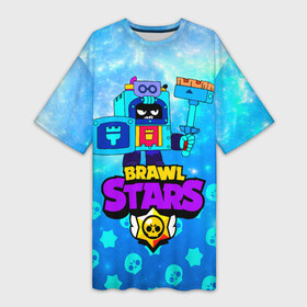 Платье-футболка 3D с принтом Эш   Ash Brawl Stars в городе Новоалтайск,  |  | ash | ash brawl stars | ash бравл старс | ninja ash | аш | бравл старс эш | бравлер | ниндзя эш | эш | эш бравл старс