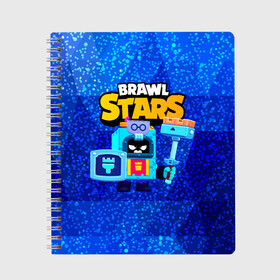 Тетрадь с принтом Ash Brawl Stars Эш  в городе Новоалтайск, 100% бумага | 48 листов, плотность листов — 60 г/м2, плотность картонной обложки — 250 г/м2. Листы скреплены сбоку удобной пружинной спиралью. Уголки страниц и обложки скругленные. Цвет линий — светло-серый
 | ash | brawl | brawl stars | brawlstars | brawl_stars | аш | бравл | бравлстарс | эш
