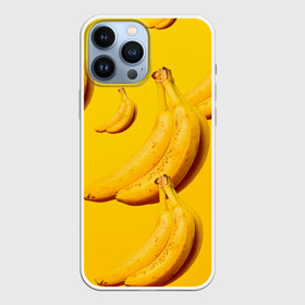 Чехол для iPhone 13 Pro Max с принтом Банановый рай в городе Новоалтайск,  |  | Тематика изображения на принте: банановый | бананы | желтый | кожура | фрукты