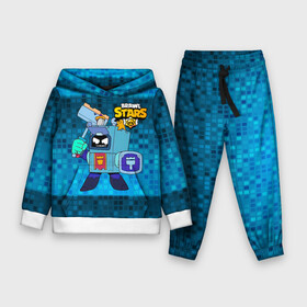 Детский костюм 3D (с толстовкой) с принтом Ash Brawl Stars Эш в городе Новоалтайск,  |  | ash | brawl | brawl stars | brawlstars | brawl_stars | аш | бравл | бравлстарс | эш