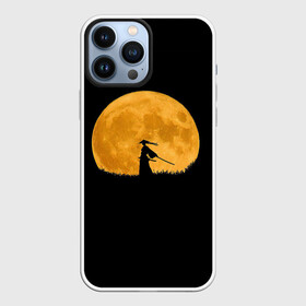 Чехол для iPhone 13 Pro Max с принтом Путь самурая в городе Новоалтайск,  |  | Тематика изображения на принте: астрономический | бусидо | луна | мир | самурай