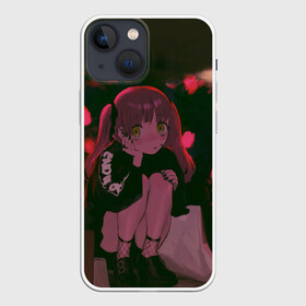 Чехол для iPhone 13 mini с принтом Аниме девушка в городе Новоалтайск,  |  | anime | girl | japan | japanese | аниме | девушка | япония