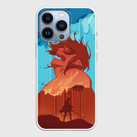 Чехол для iPhone 13 Pro с принтом Attack on Titan в городе Новоалтайск,  |  | Тематика изображения на принте: shingeki no kyojin | titan | аниме | атака | атака титанов | титан
