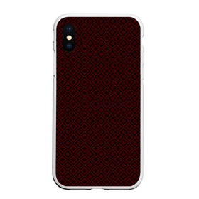 Чехол для iPhone XS Max матовый с принтом ЯПОНСКИЙ ОРНАМЕНТ 1 в городе Новоалтайск, Силикон | Область печати: задняя сторона чехла, без боковых панелей | japan | pattern | орнамент | паттерн | япония | японский орнамент | японский паттерн