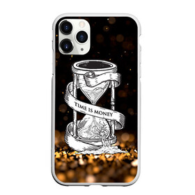 Чехол для iPhone 11 Pro Max матовый с принтом Время - деньги в городе Новоалтайск, Силикон |  | богатство | время | деньги | песочные часы | таймер | часы