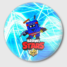 Значок с принтом Ninja Ash / Ниндзя Эш, Brawl Stars в городе Новоалтайск,  металл | круглая форма, металлическая застежка в виде булавки | ash | ash brawl stars | ash бравл старс | ninja ash | аш | бравл старс эш | бравлер | бравлер эш | браво старс | ниндзя эш | эш | эш бравл старс